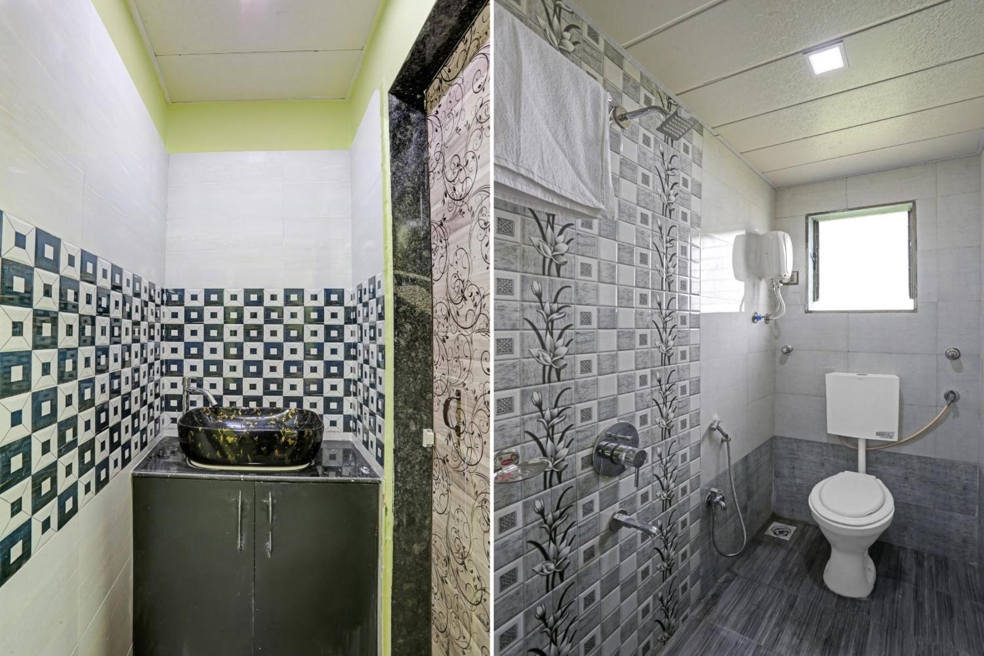 Hotel O Om Sai Residency Lodging And Boarding Taloje Budrukh Eksteriør billede