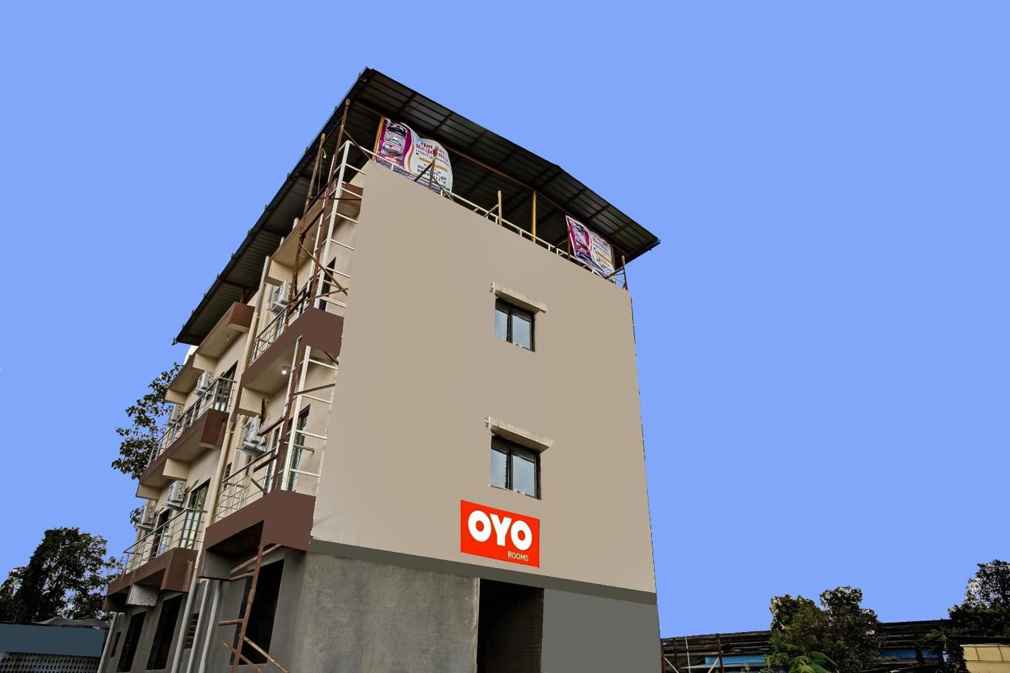 Hotel O Om Sai Residency Lodging And Boarding Taloje Budrukh Eksteriør billede